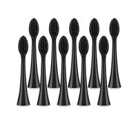 Replacement Electric Toothbrush Heads 10PCS Whiting Bamboo Charcoal Brush Heads，Compatible for Burst， Seago S9 Adults(10pcs)