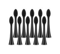 Replacement Electric Toothbrush Heads 10PCS Whiting Bamboo Charcoal Brush Heads， Compatible for Burst Seago S9 Electric Toothbrush(10pcs)