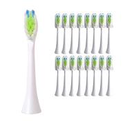 Replacement Electric Toothbrush Heads Compatible for Philips Sonicare C2 Plaque Control White Tooth Brush Heads Hx9023/65 Hx9044/95(3color-2A-16pcs)