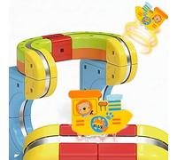 Replacement Electric Train Car, USB Rechargeable Add-On to Electric Trains Set & Train Set Flexible Track, Not Standalone, Tracks & Cable Not Included