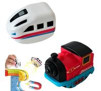 Replacement Electric Train Car, USB Rechargeable Add-On Train Car,Electric T-rain Set Flexible Track,Cannot Operate Alone,Tracks & Cable Not Included,for Use with Tracks Only