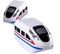 Replacement Electric Train Cars,USB Rechargeable Add-On for KlickRail Electric Train Set Tracks, Tracks & Cable Not Included,Expansion Pack for More Fun