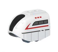 Replacement Electric Train Cars,USB Rechargeable Add-On Train Cars Compatible With KlickRail Electric Trains Set Tracks, Cannot Operate Alone, Tracks & Cable Not Included (White1)