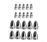 Replacement Electrode and Nozzle Set for P80 CNC Plasma Cutting Torch 60A 80A 100A with Oxygen Copper and CuCrZr Materials for Enhanced Durability (1.3mm)