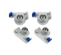 Replacement End Cover for Ecovacs T80S Pro Robot Mop | Reusable design, 4-pack value, secure for click-fit, sturdy plastic, easy swap for X11 T80S