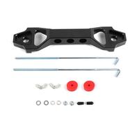 Replacement Engine Mount Arrived 140mm/190mm Billet Aluminum Car Battery Tie Down Mount Bracket Brace Battery Fasten Bracket Holder 14cm 19cm BTD038 Car Engine Mounts(140mm Black)