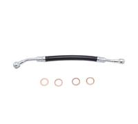 Replacement Engine Oil Line Feed Hose Oil Supply Line Hose for E36 E46 11361705532 Auto Accessories with Seal Washers Feed