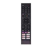 Replacement ERF3A80 Remote Control For His-ense 4k UHD TV With Shortcut Buttons - No Setup Required