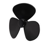 Replacement Evaporator Fan Blade for Freezer and Chest Freezer, Black | Plastic 14.50x14.00x2.50cm Part, DIY Repair Accessory, Efficient Cooling and Noise Reduction