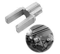 Replacement Evaporator Heater Air Distributor Recirculation Fix Blend Door Flap Bracket Compatible with Mercedes Benz C-Class W205 E-Class W213 GLC-Class W253, HVAC Air Door Actuator 2058306800