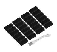 Replacement EX201 Filter Sponge Pack for Shark EX150 EX150C EX200 EX200C EX201 EX300 Upright Carpet Cleaners Includes Cleaning Tool Brush 24 or 36 (24 PACK)