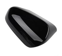 Replacement Exterior Wing Mirror Cover Cap for Toyota For Yaris 2012-2020 Gloss Finish for Left and Right Side Mirror Assembly (Black-L)