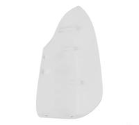 Replacement Exterior Wing Mirror Cover Cap for Toyota For Yaris 2012-2020 Gloss Finish for Left and Right Side Mirror Assembly (White-L)