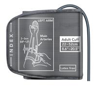 Replacement Extra Large Cuff for Omron BP Monitors 22-52CM Big Arm - Adjustable XL Blood Pressure Cuff, Includes 6 Universal Interface, Blood Pressure Monitors Large Cuff Compatible