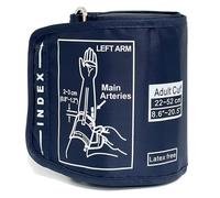 Replacement Extra Large Cuff for Omron BP Monitors 22-52CM Big Arm - Adjustable XL Blood Pressure Cuff, Includes 6 Universal Interface, Blood Pressure Monitors Large Cuff Compatible（Dark Blue）