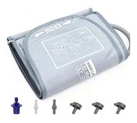 Replacement Extra Large Cuff for Omron BP Monitors 22-60CM Big Arm - Adjustable XL Blood Pressure Cuff, Includes 6 Universal Interface, Blood Pressur