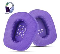 Replacement Fabric Ear Pads for The Logitech G733 Gaming Headset, Also Compatible with The Logitech G335/G535 Wireless headsets. Features a Thickened Design for Enhanced Comfort (Purple)
