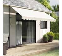 Replacement Fabric for Awning Valance Cream Stripe 3.5 m