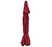 vidaXL Replacement Fabric for Outdoor Parasol Black 515 cm Umbrella Cloth