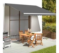 Replacement Fabric for Sun Shade Canopy 4.5x3.5m Outdoor Umbrella Cover Sunshade Material Compatible with Various Frames (Frame Not Included)