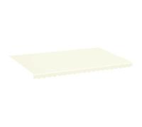 Replacement Fabric for Sunshade Outdoor Canopy Garden Umbrella - 5x3.5m Sunshade Material Awning Cover Cream Color Waterproof UV Resistant