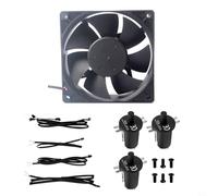 Replacement Fan and Hopper lid/Door Switch Sensor Kit Compatible with -Masterbuilt for Gravity Series 560 1050
