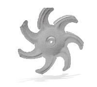 Replacement Fan Blade For Beko Bdc, Bdv, Odf, Oif, Iom, Osf Series Ovens Genuine