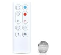 Replacement Fan Remote Control for Dyson AM09 Hot + Cool Heater Tower Fan - with Battery（Part Number: 966538-01）