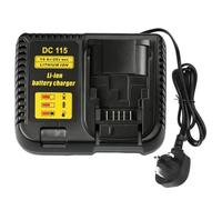 Replacement Fast Charger Compatible with Dewalt Lithium-Ion Battery | 3A Multi Voltage Fast Charging Fit for DeWalt 10.8V 12V 14.4V 18V / 20V and 54V Li-ion Battery , Smart LED Indicator