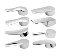 Replacement Faucet Handle for Shower and Kitchen Valves Made from Zinc Alloy Compatible with 40MM 35MM Valve Cores with Accessory Kit (F 35#)