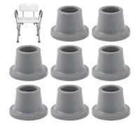 Replacement Feet for Shower Chair - 8pcs Non-Slip Suction Rubber Caps | Bathtub Chair Feet, Secure Anti-Skid Rubber Tips, Safety Legs for Bath Seat, Body Stability Solutions
