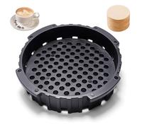 Replacement Filter Cap, Coffee Filter Cap Replacement, Espresso Machine Replacement Parts, for Compatible with AeroPress Coffee and Espresso Maker (with 100 Filter Papers)