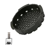 Replacement Filter Cap for AeroPress, 6.5cm Black Filter Lid | BPA-free polypropylene, standard replacement lid, fits AeroPress Original & Go, 6.5cm diameter, easy to rinse