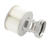 Replacement Filter Cartridge and Base for BRAST for mSPA Portable Hot Tubs - PET Pool Filter, 10.8 cm x 6.7 cm (4.3" x 2.6"), Compatible with All for mSPA Models(1*Filter Cartridge + 1*Filter Base)