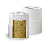 Replacement Filter Cartridge Compatible with JOLIE Shower Head, Shower Water Filter for Chlorine and Heavy Metal Removal, Supports Healthier Hair and Skin (2 Pack)