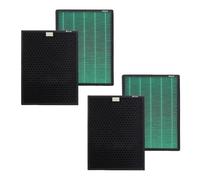 Replacement Filter, Compatible For Coway, Airmega 400 400S Air Purifiers, H13 Carbon 2-in-1 Air Filter Home(XCQ-093X2-L)