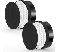 Replacement Filter Compatible with LEVOIT LV-H132 Air Puri-fier Replacement, 3-in-1 H13 True HEPA High-Efficiency Activated Carbon Filter, Part # LV-H132-RF