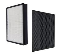 Replacement Filter Compatible with Philips 3000i Series AC3256 AC3257 AC3259 AC4550/10 Air Purifier True HEPA Filter & Activated Carbon Air Filter (Part Number FY3433/10 FY3432/10)