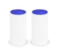 Replacement Filter Compatible with Weddell Duo Shower Water Filtration | High-efficiency Shower Water Filtration, Removes Chlorine/PFAS/Contaminants, Better Skin and Hair Health,Blue 2 Pack