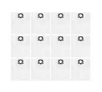 Replacement Filter Fleece Bags，Compatible for Karcher，Wet Dry Vacuums，Compatible for Karcher，WD4，WD5，WD5 Or P，WD6 Wet Dry Filter Bags with(12pcs)