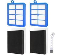 Replacement Filter for AEG AUSK11 Performance Kit LX7 LX8 Allergy Plus EF129 Fine Dust Filter for AEG Electrolux Tornado Volta Vacuum Cleaner LX7-2-ÖKOX LX7-2-CR-A LX7-2-FFP LX8-2-ÖKO Accessories