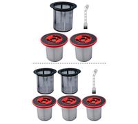 Replacement Filter for Bosch Unlimited Series 7 Cordless Vacuum, Compatible with BKS711XXL BBS711W BCS711A, Washable Stainless Steel Pre-Filter & Microfleece Main Filter Kit with Cleaning Brush
