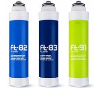 Replacement Filter for FT-LINE 3. Activated Carbon Water Filter System with UF Filtration without Tap Including Connection Set Suitable for SPRUDELUX Sprudel-Lok, Water Carbonators, Sparkling Systems
