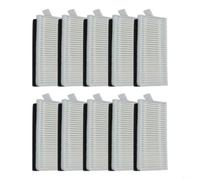 Replacement Filter For ILIFE T20S A20 V3x,And for polaris PVCR 3600 G2 | for Series Robot Vacuum Cleaner Parts HEPA Mesh Accessory Kit White 4 Or 10 PCS