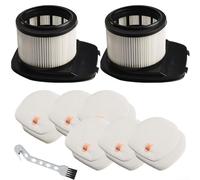 Replacement Filter for IX141 IX140 IZ142 UZ145 WZ240, HEPA Foam Felt Filters Kit with Brush, Washable Vacuum Parts(2+6)