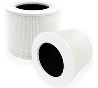 Replacement Filter for LEVOIT Core Mini Air Purifier, High-Efficiency Activated Carbon, 3-in-1 HEPA, Part Core Mini-RF, 2 Pack