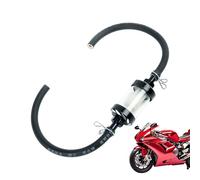 Replacement Filter for Motorcycle Fluid, Impurity Filtration and Anti-Vibration - High Flow Fluid Filter for Motorcycle, for Daily Use Hiking All Terrain Tourism L
