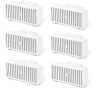 Replacement Filter for Pet Fountain, Double Filter with Sponges, T-shaped Filter Pet Water Fountain Filter Refill for Mini and Swan Pet Drinking Fountain (Pack of 6)