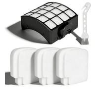 Replacement Filter for Shark AZ3000UKT Stratos Corded Upright Vacuum Cleaner, 1 HEPA and 3 Foam & Felt Filter Kit