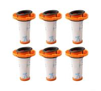Replacement Filter for X- 9.60 and X-, Washable Pre Filter ZR009010, Cordless Cleaner Filtration Mesh for Pet Hair Dust Trap, Reusable Motor Protection Screen(6 PACK)